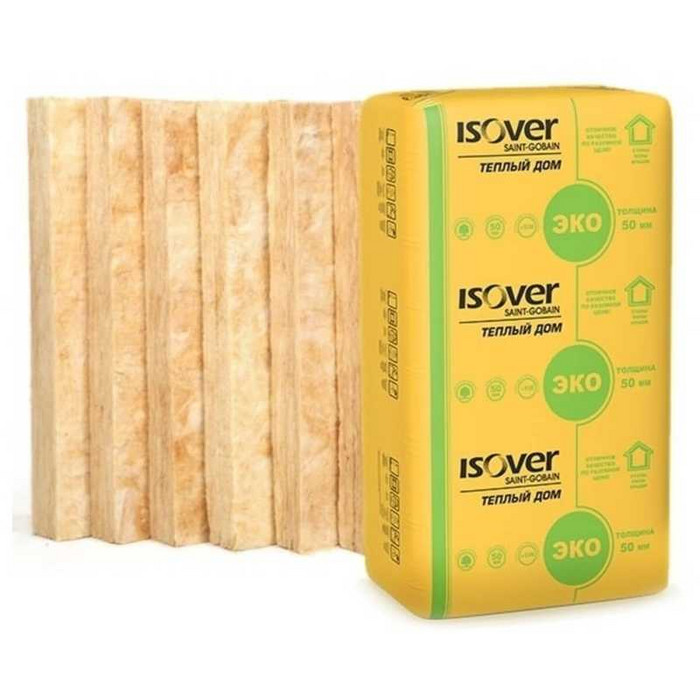 Утеплитель Isover Изовер Тёплый Дом Плита 50х610х1170 в Усть-Лабинске